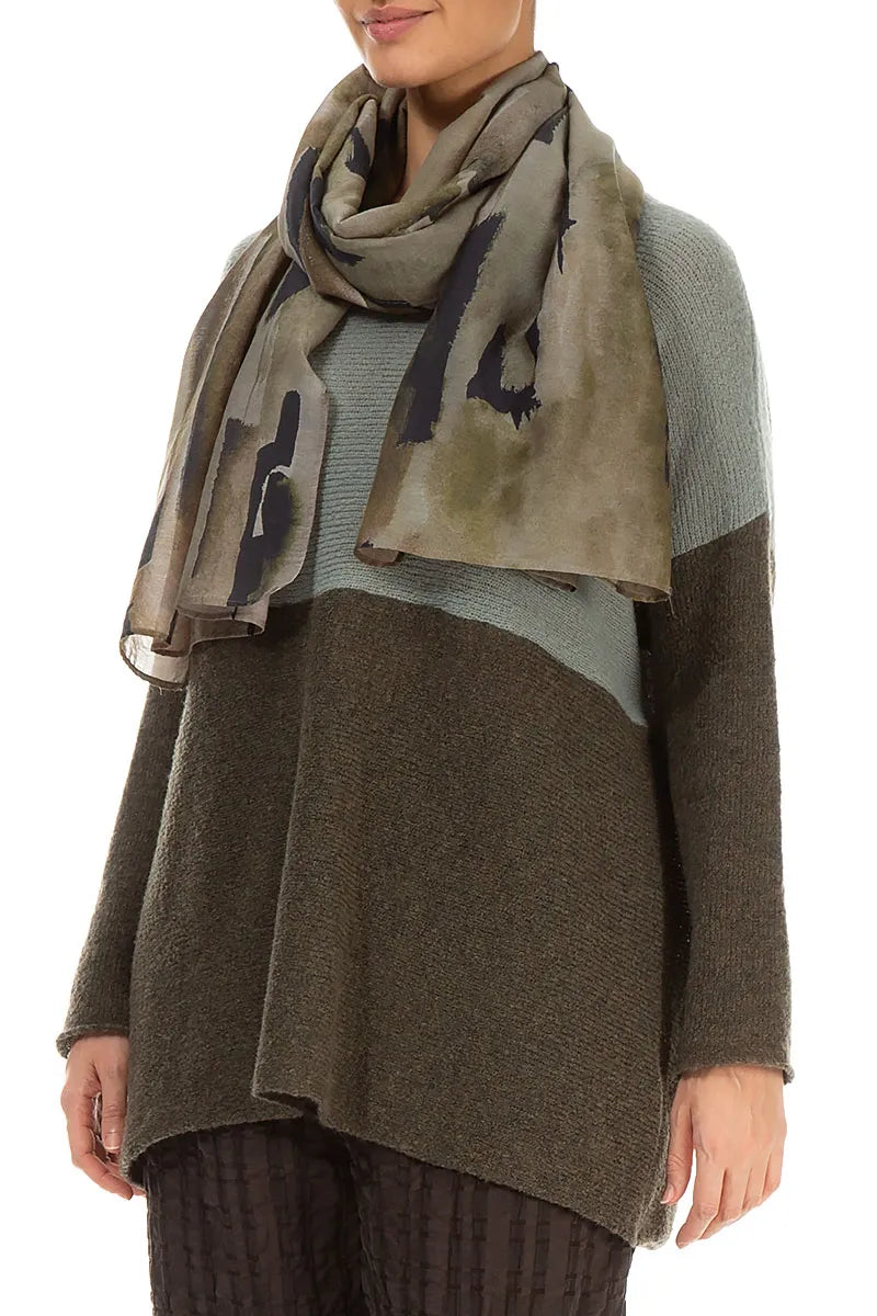 Terra Silk Cotton Scarf 4