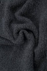 Three Pockets Dark Grey Wool Gilet 5