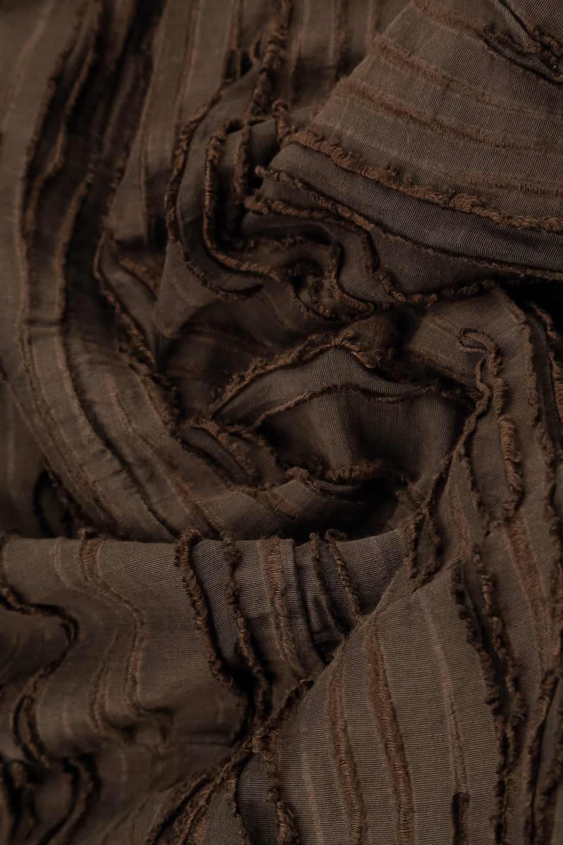 Truffle Brown Fray Weave Jacket 7