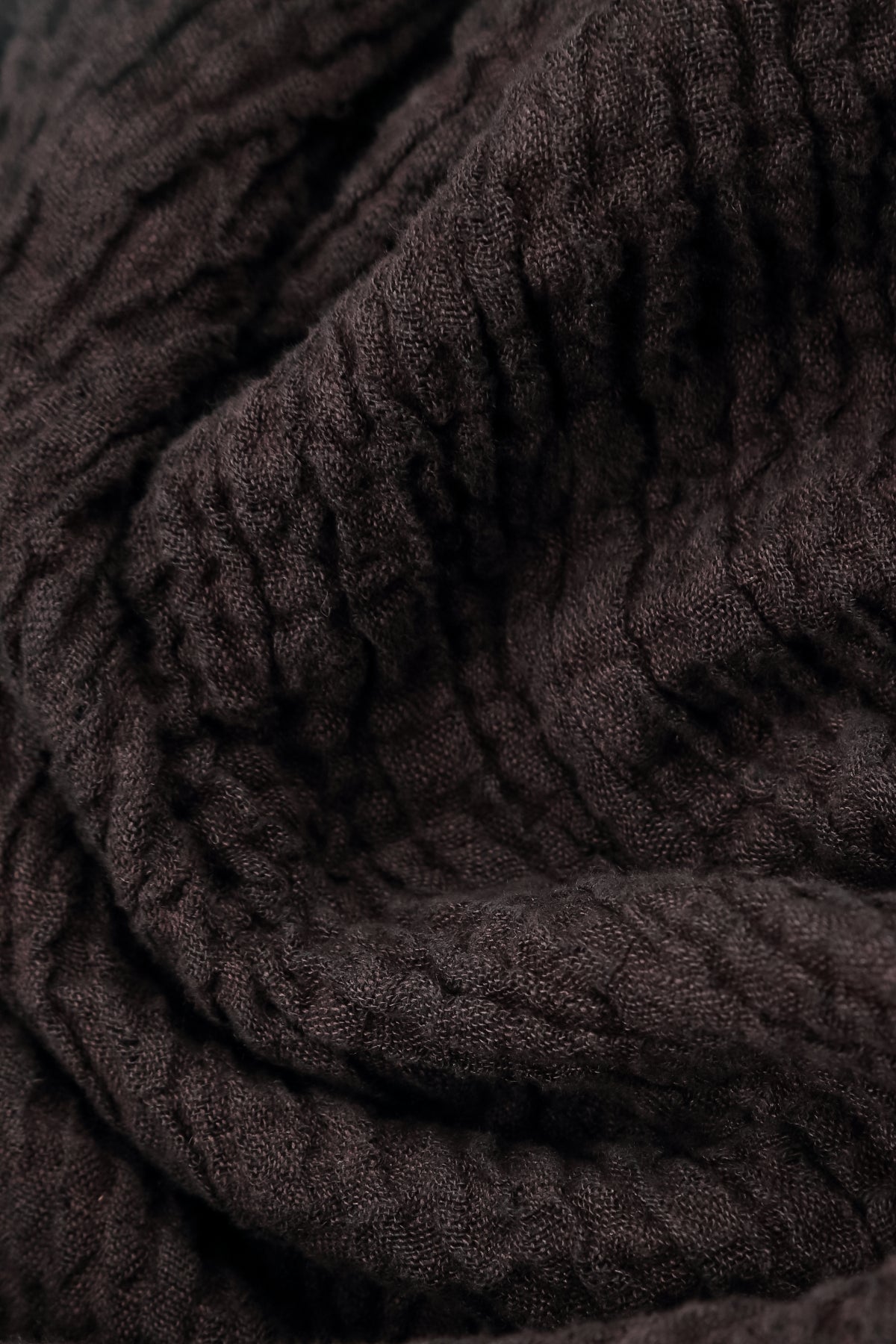 Truffle Brown Textured Linen Trousers 6