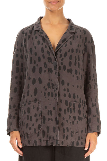 Truffle Drops Linen Jacket 1