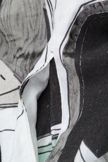 Tumbled Stone Centre Placket Linen Jacket 5