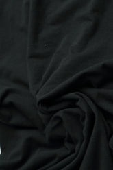 Turtleneck Black Cotton Blouse 5