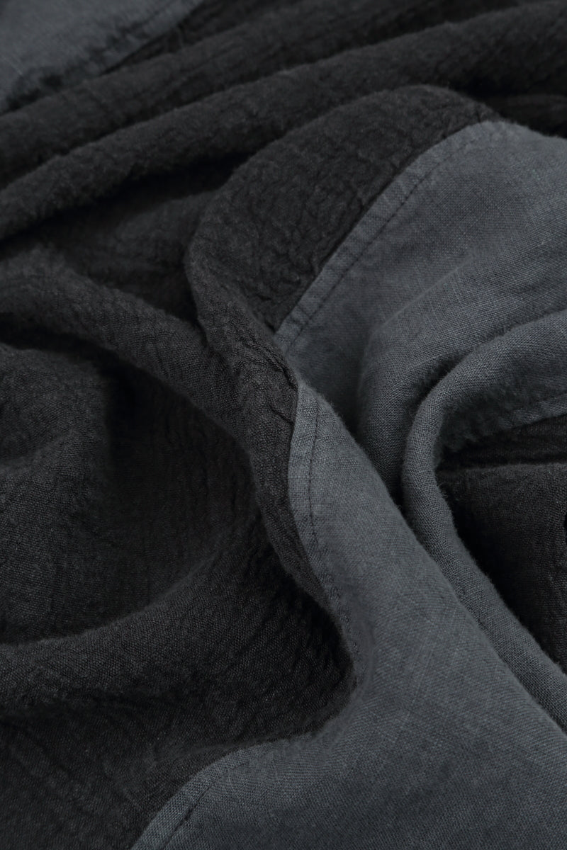 Two Line Graphite Linen Jacket 6