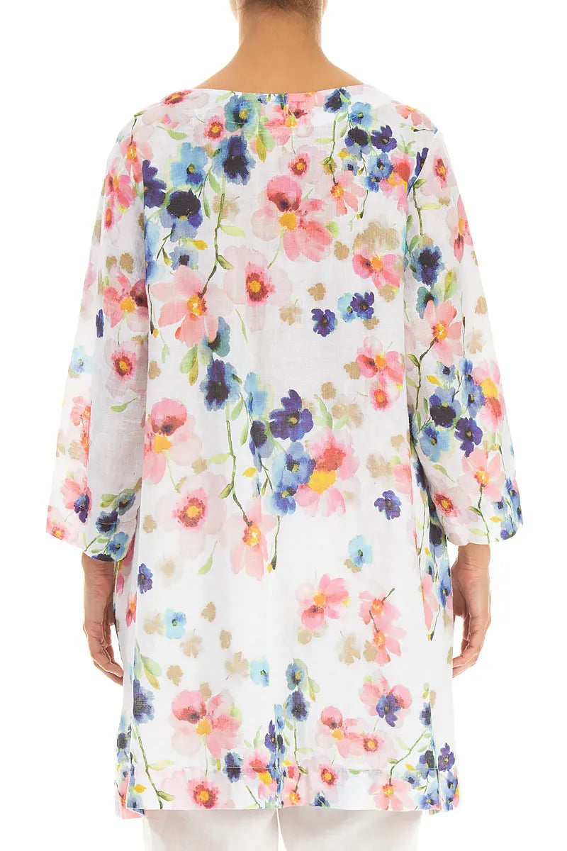 Two Pockets Primrose Linen Tunic