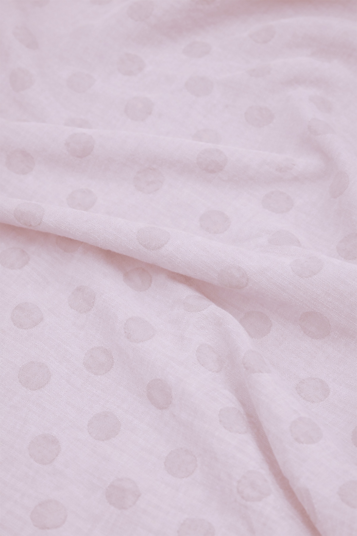 V-Neck Balloon Dotty Lilac Silk Dress 5