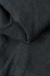 V-Neck Graphite Linen Blouse 5