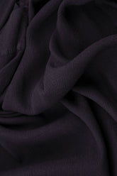 Long Sleeves Graphite Blue Viscose Blouse 5