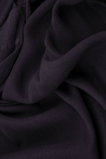 Sleeveless Layered Graphite Blue Viscose Blouse 5