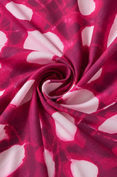 V-Neck Pink Dream Viscose Dress 5