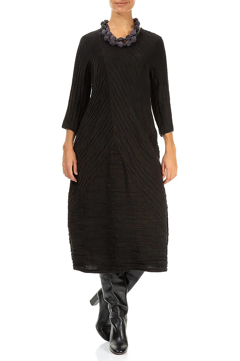 Vintage Violet Alabaster Silk Cotton Bead Necklace 2