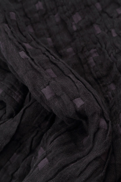 Vintage Violet Textured Linen Pinafore Dress 5