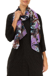 Violet Splash Light Scarf 4