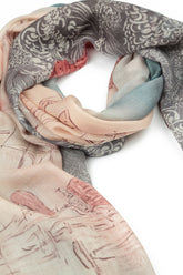 Voiles d’Océan Cashmere Silk Scarf 5