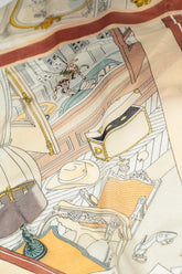 Western Reverie Cashmere Silk Scarf 8