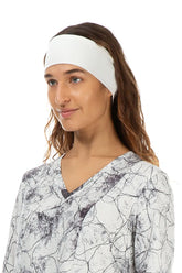 White Cotton Headband 3