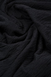 Wide Baggy Black Grey Wavy Cotton Trousers 4