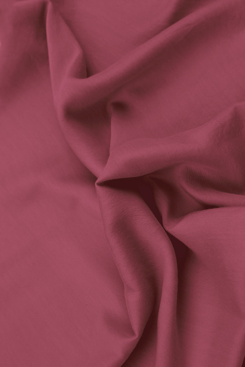 Wide Flowy Antique Ruby Pure Silk Trousers 5