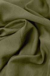 Wide Forest Mist Silk Cotton Trousers 4