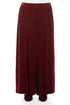 Wide Ruby Silk Velvet Trousers 1