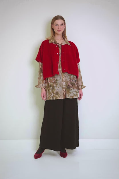 Retro Silk Cotton Shirt 7