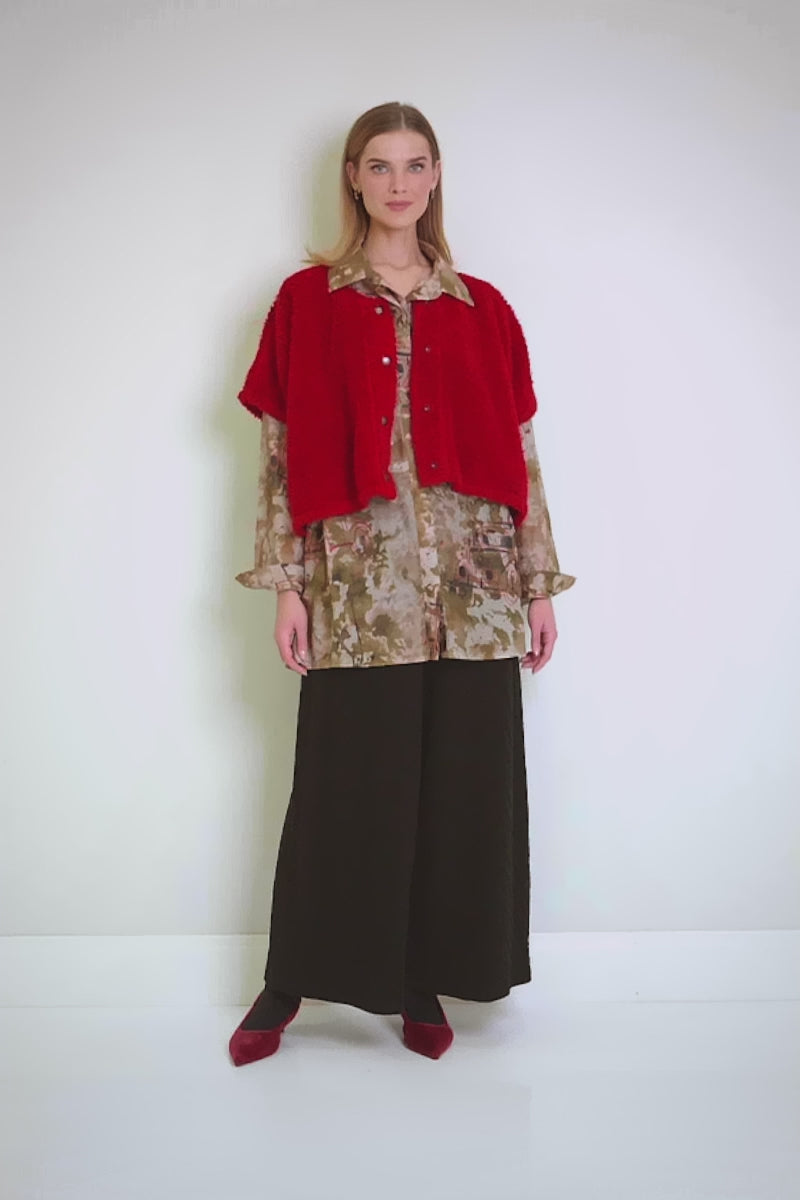 Retro Silk Cotton Shirt 7