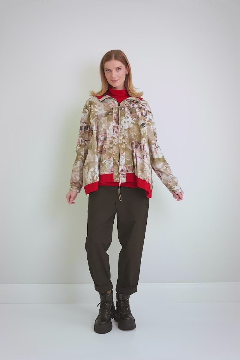 Loose Retro Cotton Jacket 7