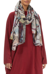 Artful Elements Silk Cotton Scarf 3