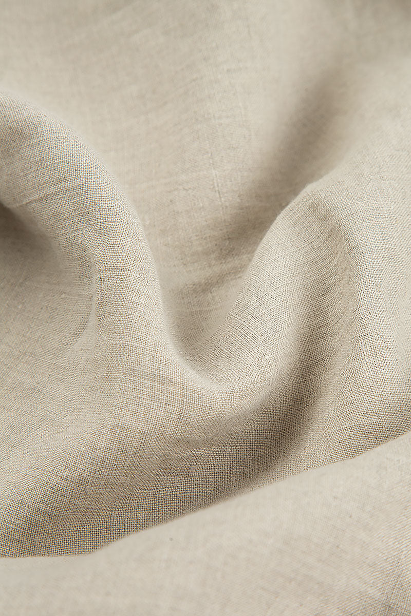 Balloon Natural Linen Dress 5