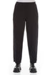 Black Cotton Track Pants 1