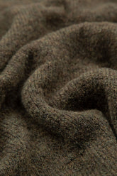 Extra Long Khaki Wool Scarf 4