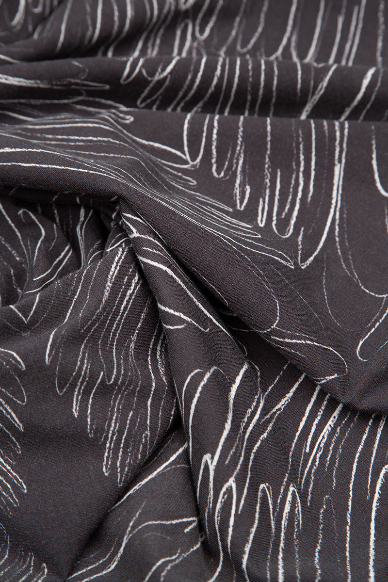 Feather Grey Cotton Midi Dress 5