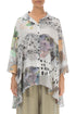 Hand Painted Silk Bamboo Shirt 1