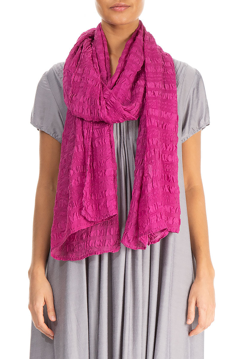 Lightweight Orchid Silk Scarf 1