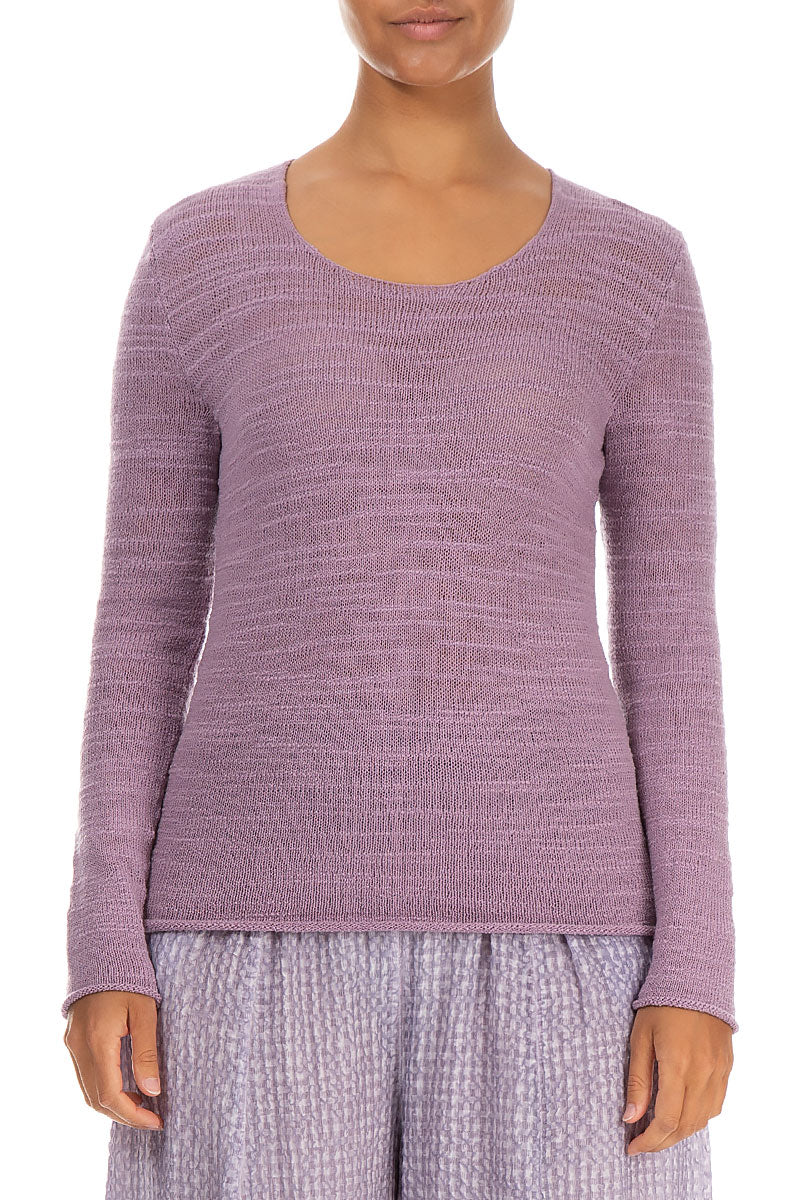 Lilac Wool Sweater