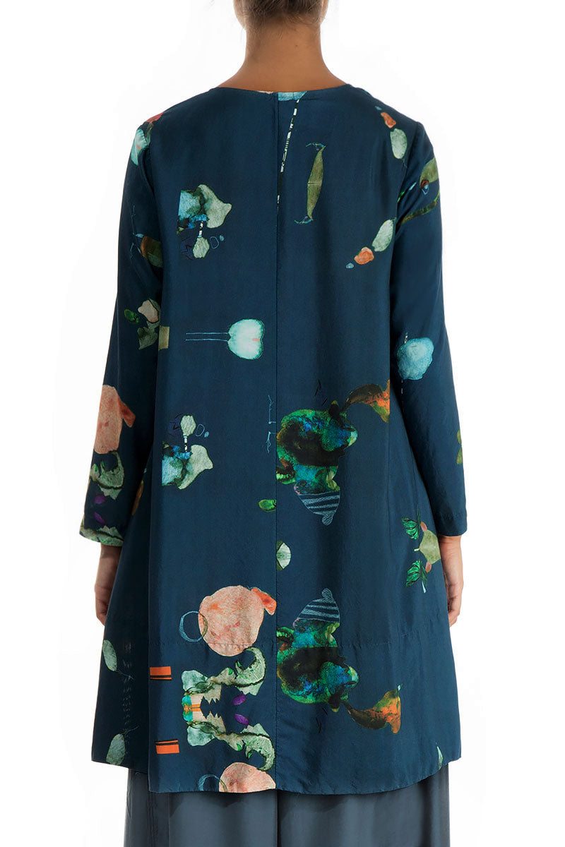 Longer Back Fairy-Tale Silk Bamboo Tunic 2