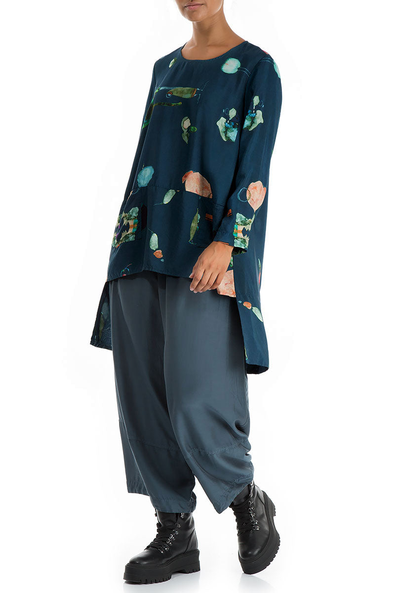 Longer Back Fairy-Tale Silk Bamboo Tunic 5