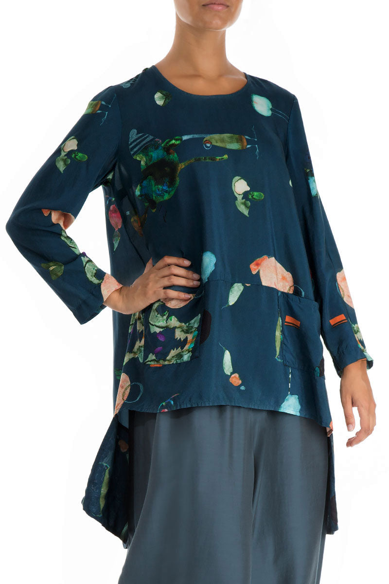 Longer Back Fairy-Tale Silk Bamboo Tunic 3
