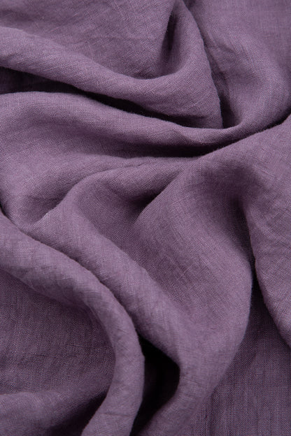 Loose Amethyst Linen Shirt 5