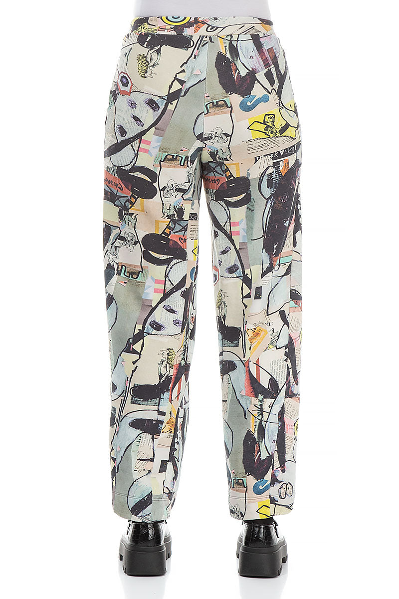 Loose Artful Elements Cotton Trousers