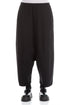 Loose Baggy Black Cotton Trousers 1