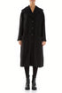 Black Light Wool Swing Coat 1