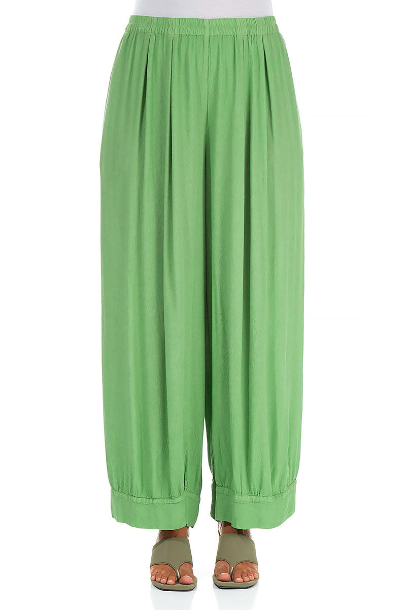 JAZMIN KHAKI CARGO STYLE SATIN TROUSERS – EBA.