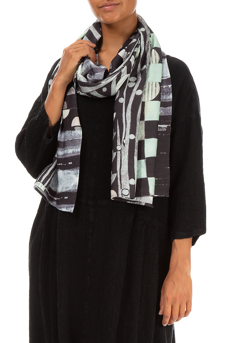 Moonlight Silk Bamboo Scarf