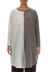 Oversized Dual White Beige Wool Sweater 1