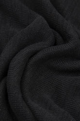 Pinhole Lines Décor Black Linen Jumper 5