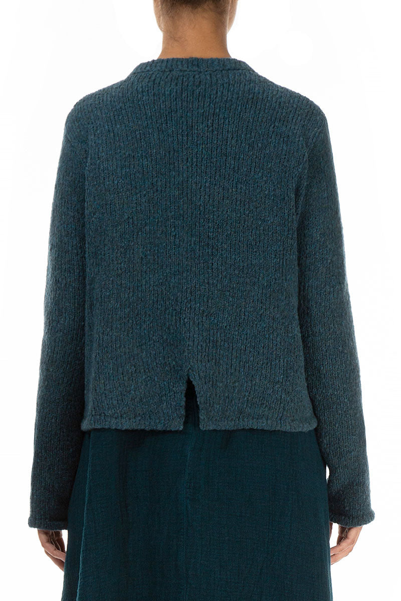 Dark hotsell teal cardigan