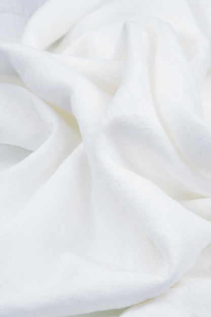 Sleeveless White Linen Top 6