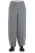 Loose Taper Grey Wool Trousers 1